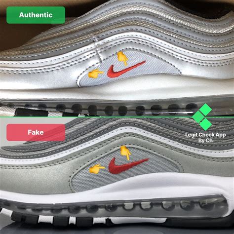 nike air max 1 97 original vs fake|air max 97 price.